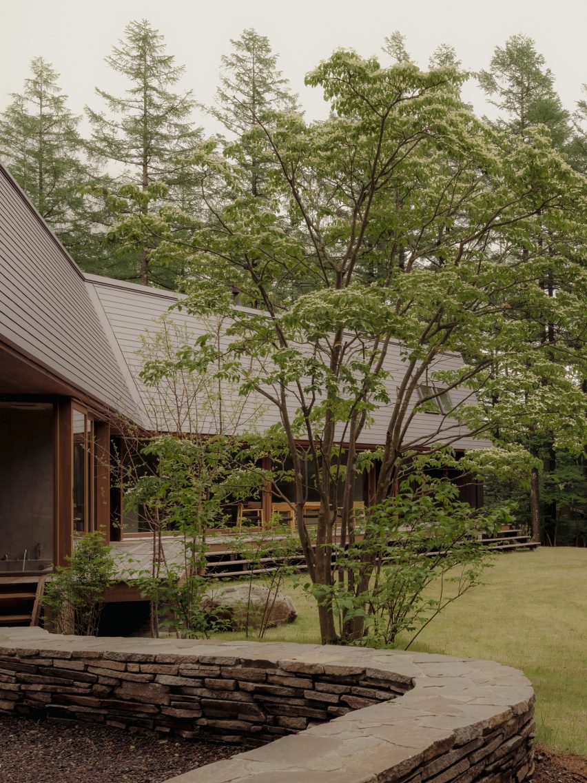 Angled house