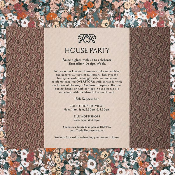 Graphic for House party at House of Hackney