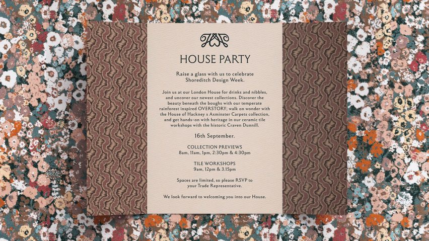 Graphic for House party at House of Hackney