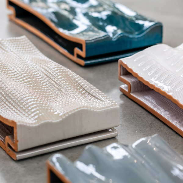 3D-Printed Ceramic Tiles by IOUS Studio