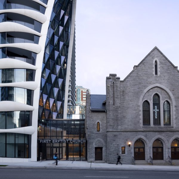 The Butterfly and First Baptist Church Complex (Vancouver, Canada) by Revery Architecture