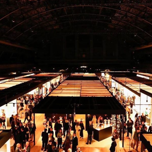 Photo of people at Salon Art + Design exhibition