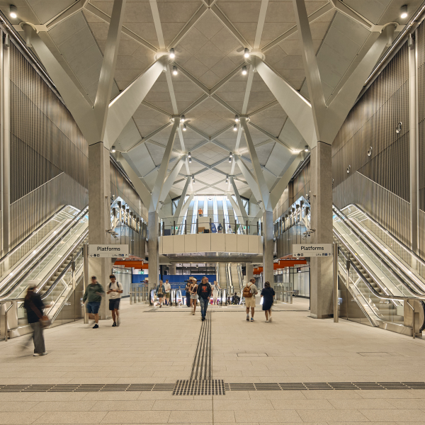 Melbourne Metro Tunnel by Speirs Major Light Architecture