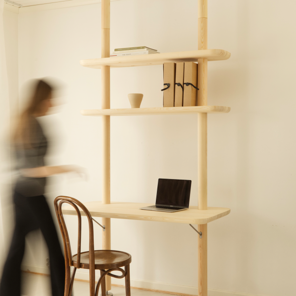 Mast Shelving System by Studio Ville Auvinen