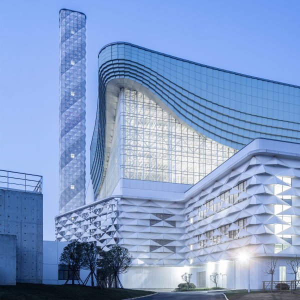 Wuhan Qianzishan Waste-to-Energy Power Plant by United Units Architects