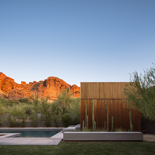 Floating Meditation Pavilion by Wendell Burnette Architects