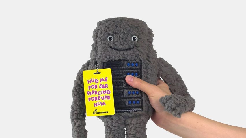 Basura creates data centre toy that emits “ear piercing hum” when squeezed