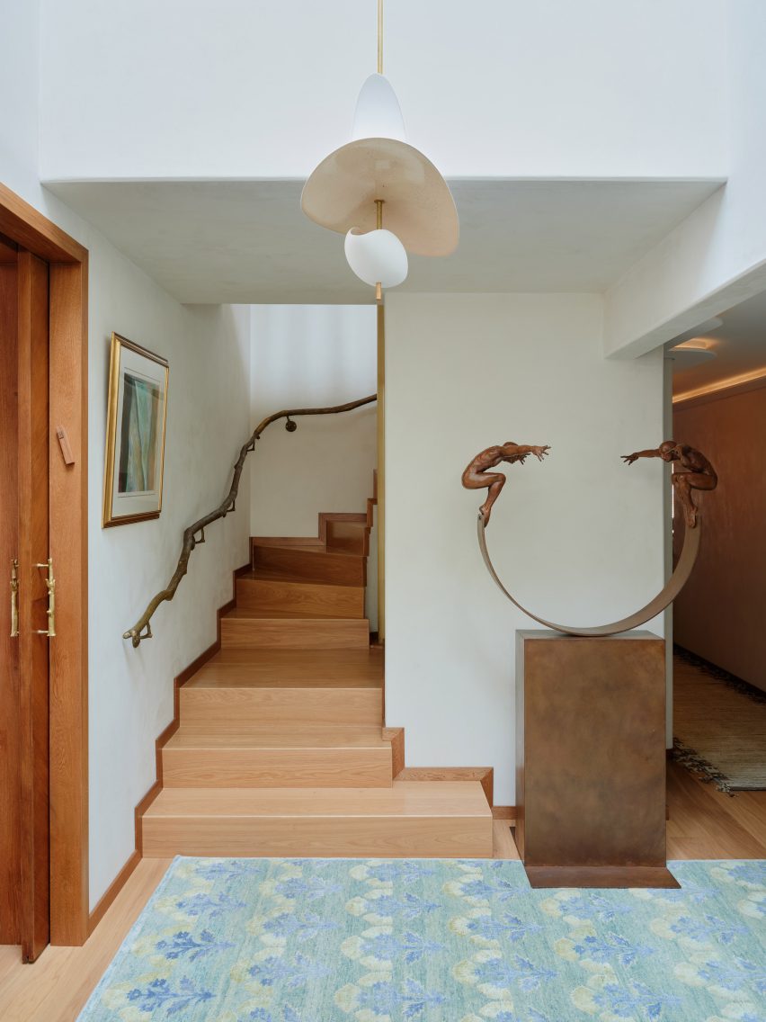Bold patterns and colour in Bogota apartment