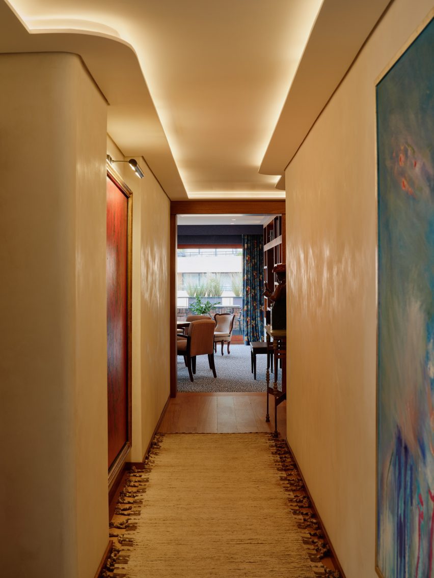 Bold patterns and colour in Bogota apartment