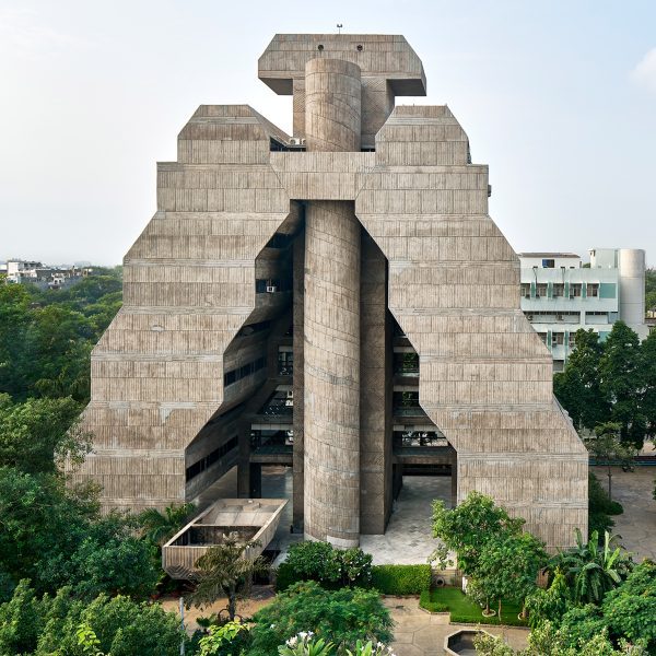 Monolithic concrete building in the Brutalist Asia book