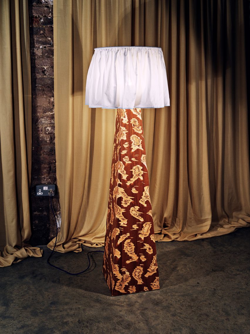 Acid floor lamp by Josh Page