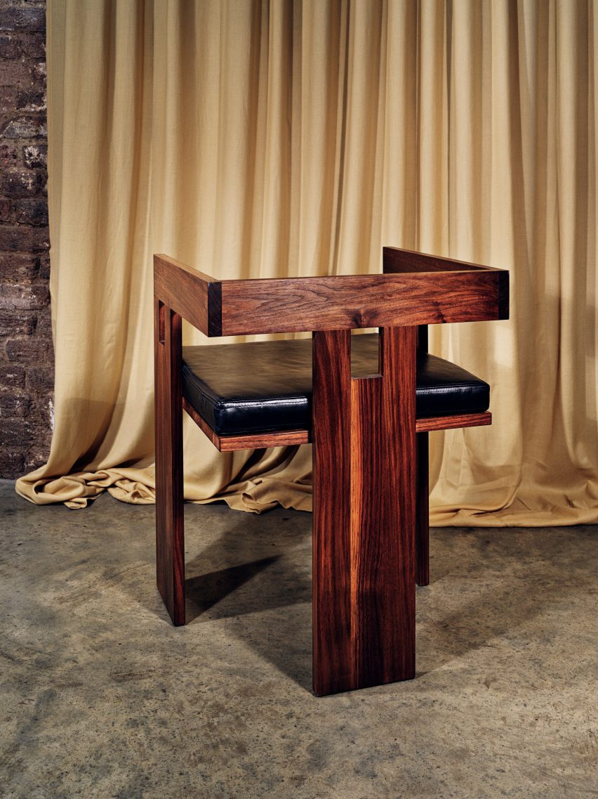 Otto chair by Dex Vallon at Collate Lobby