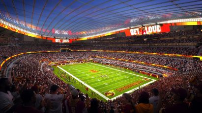 HKS Commanders Stadium interior renderings