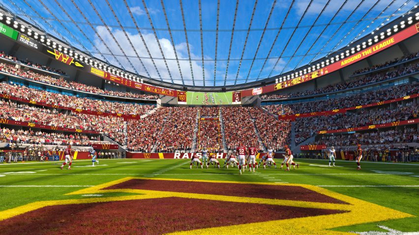 HKS Commanders Stadium interior renderings