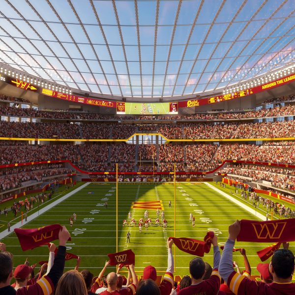 HKS Commanders Stadium interior renderings
