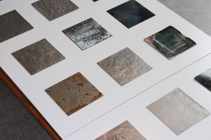 Tiles by Sarah Kinzer and Moss A Moschen