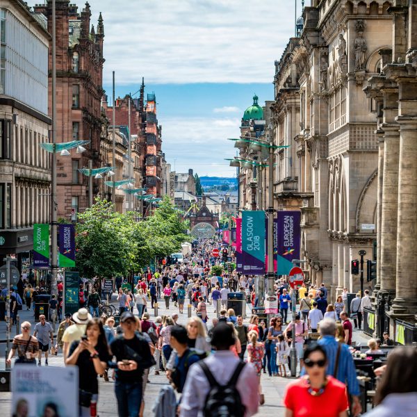 Buchanan Street in Glasgow