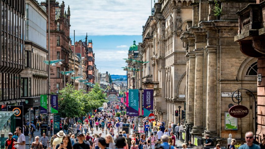 Buchanan Street in Glasgow