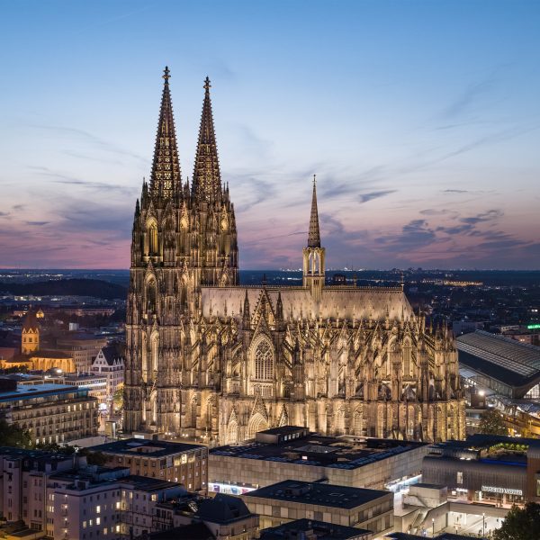 Cologne Cathedral by Licht Kunst Licht