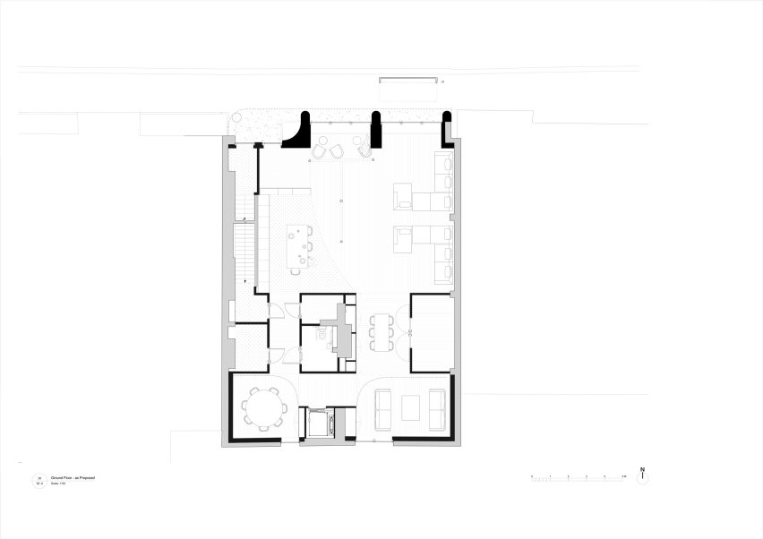 Floor plan of Eagle House by IF_DO