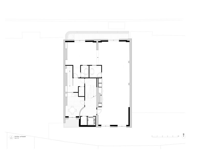 First floor plan of Eagle House by IF_DO