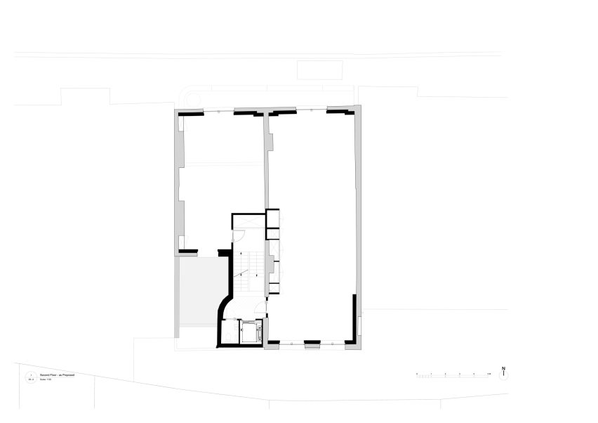 Second floor plan of Eagle House by IF_DO