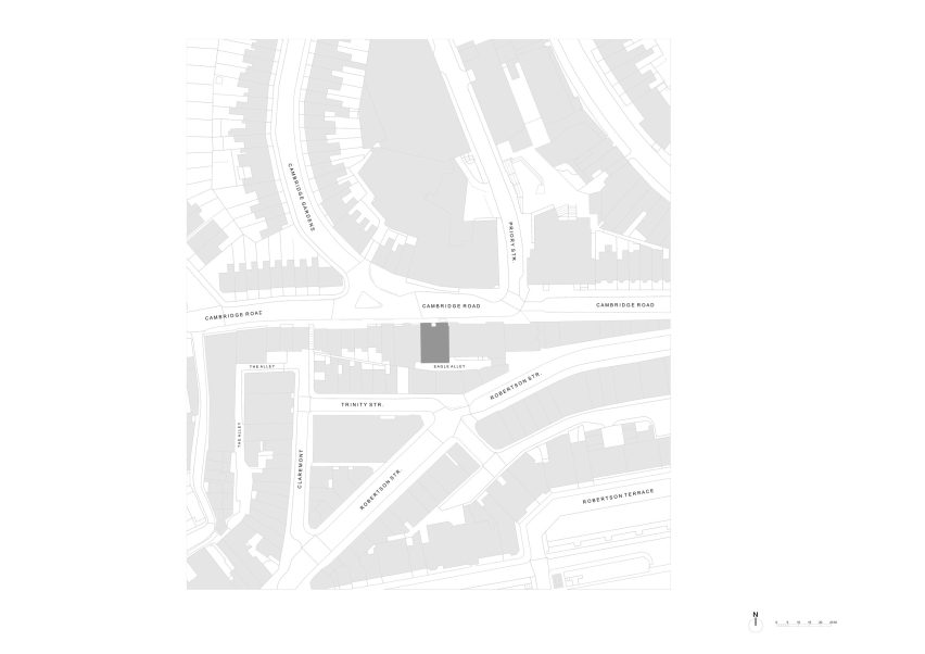 Site plan of Eagle House by IF_DO