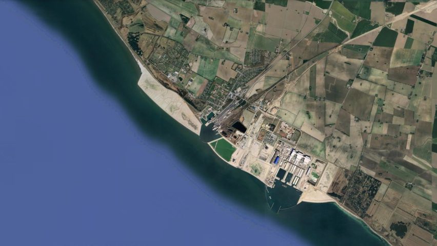 Fehmarnbelt Tunnel land reclamation