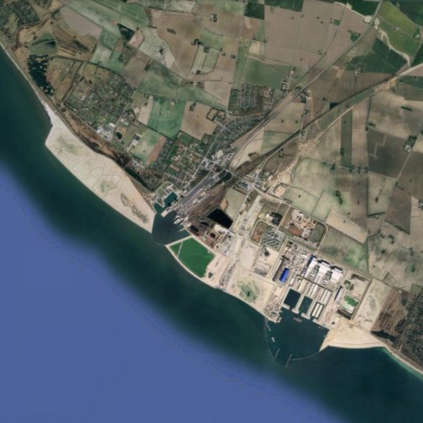 Fehmarnbelt Tunnel land reclamation