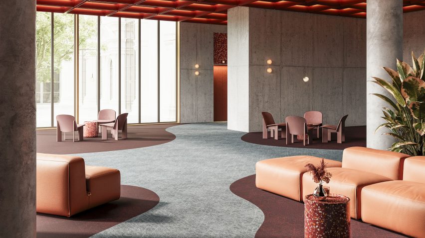 First Sway carpet by Modulyss