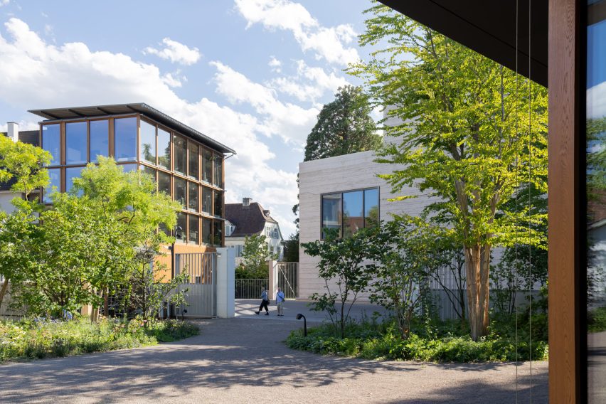 Fondation Beyeler expansion in Switzerland by Peter Zumthor