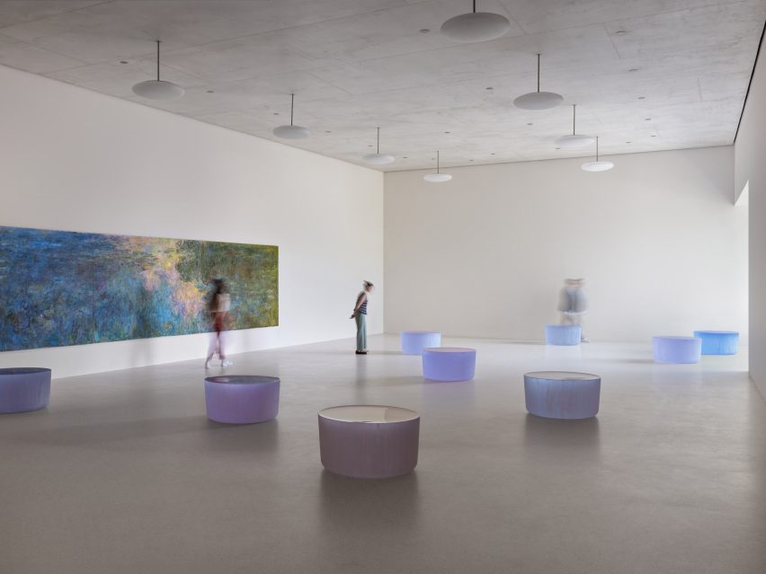 Fondation Beyeler expansion in Switzerland by Peter Zumthor