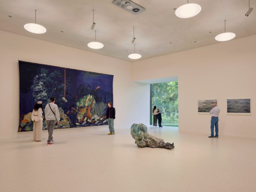 Fondation Beyeler expansion in Switzerland by Peter Zumthor