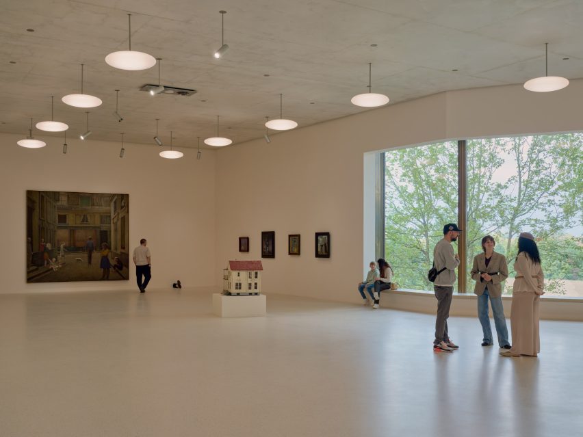 Fondation Beyeler expansion in Switzerland by Peter Zumthor