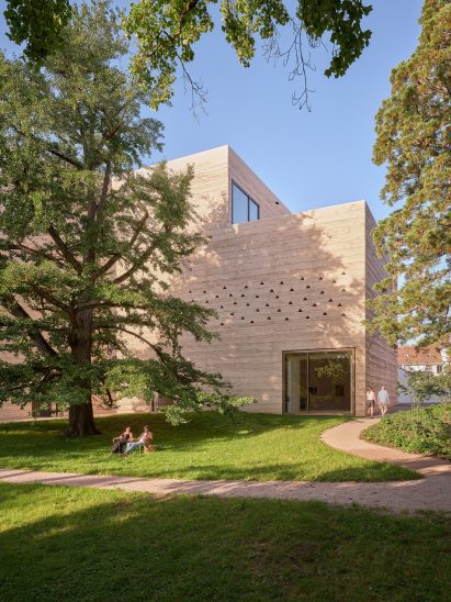 Fondation Beyeler expansion in Switzerland by Peter Zumthor