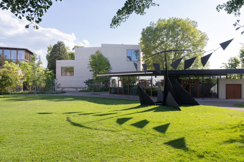 Fondation Beyeler expansion in Switzerland by Peter Zumthor