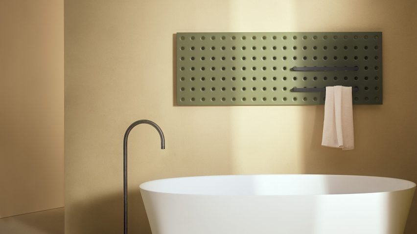 Grid radiator by Elisa Ossino for Tubes