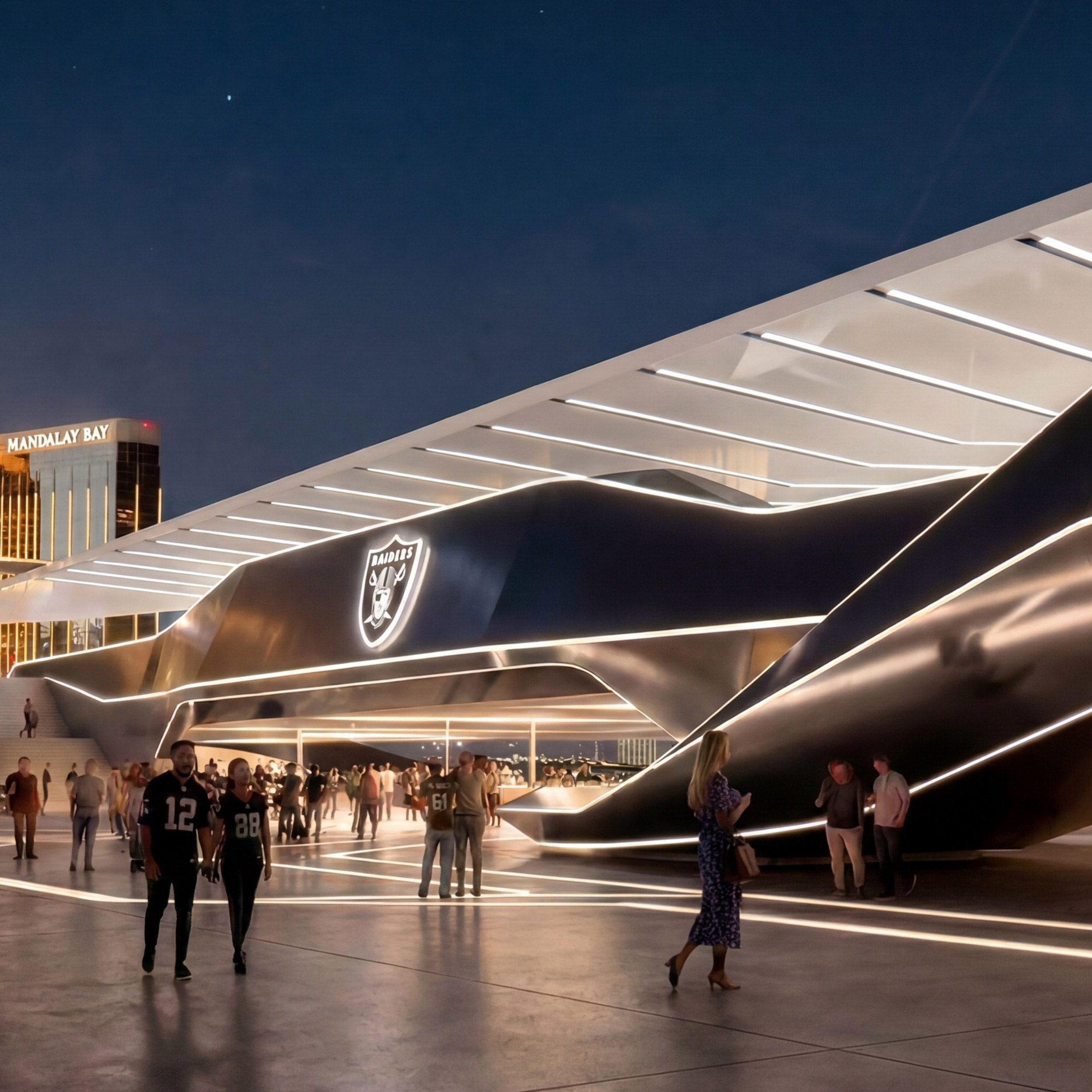 Grimshaw to integrate Loop station into Las Vegas stadium plaza