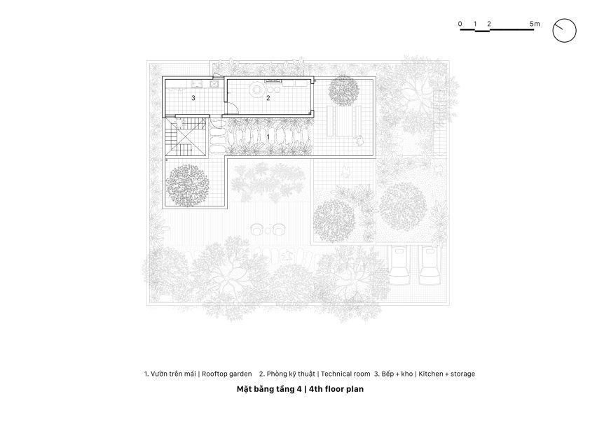Plan of House K by HGAA
