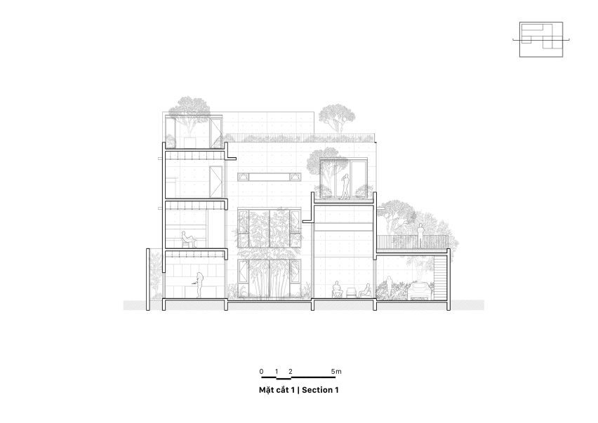 Section of House K by HGAA