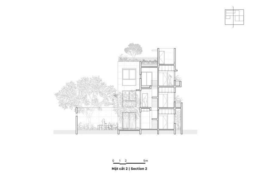 Section of House K by HGAA