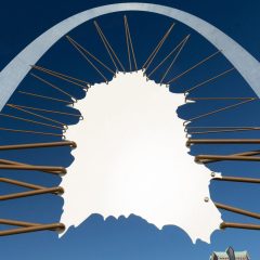 Counterpublic Gateway arch installation