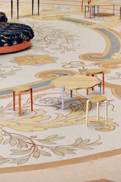 Installation by Unchronia at the Grand Palais for Paris Design Week