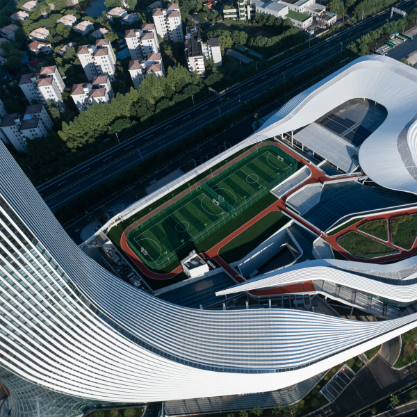 Xinchang Globular Center by Line+ Studio