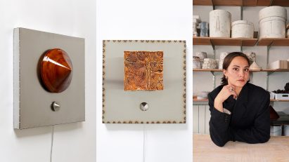 Portrait and lamp designs by Hanna Fastrich