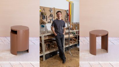 Portrait and chair designs by Jake Robertson