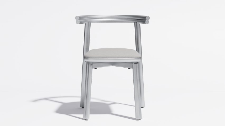 Metal Twill chair by Gibson Karlo for Design By Them