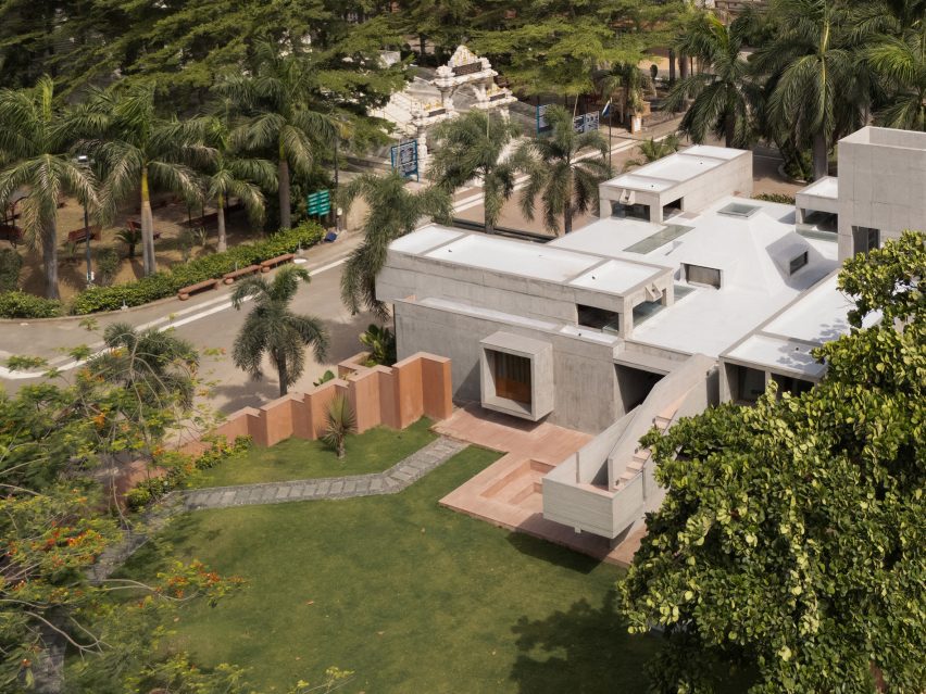 Monastic Field house in India by Roomoor