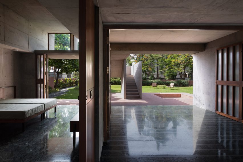 Monastic Field house in India by Roomoor