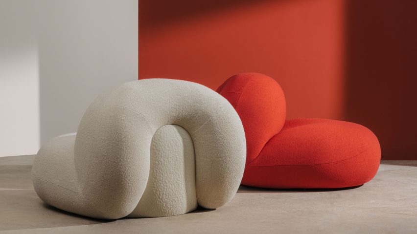 Nina lounge chair by Patricia Urquiola for Andreu World